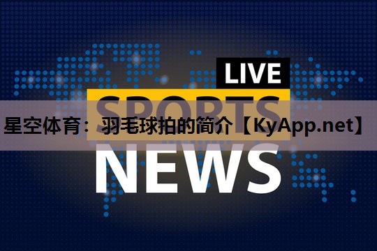 星空体育：羽毛球拍的简介