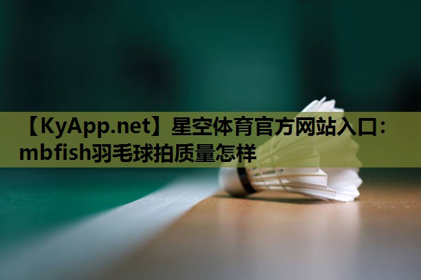 星空体育官方网站入口：mbfish羽毛球拍质量怎样