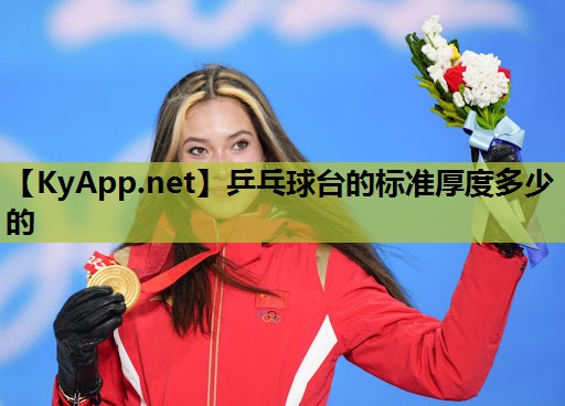 乒乓球台的标准厚度多少的