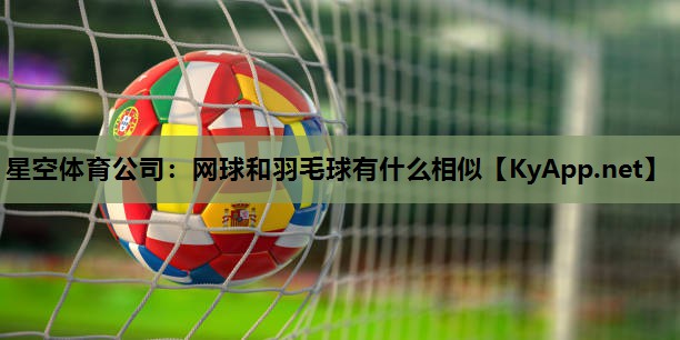 网球和羽毛球有什么相似 网球和羽毛球有什么相似